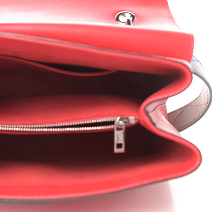 Louis Vuitton Cuir Plume Ecume Very One Handle Rubis 5 of 9