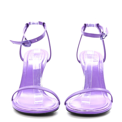 Givenchy Smooth Nappa Monochrome G Cube 85mm Sandals 39.5 Ultraviolet 2 of 8