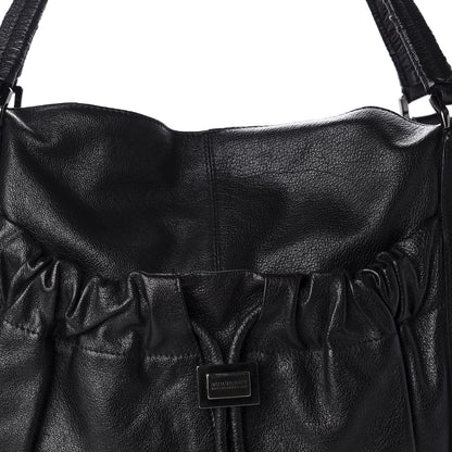 Burberry Calfskin Drawstring Tote Black 13 of 13