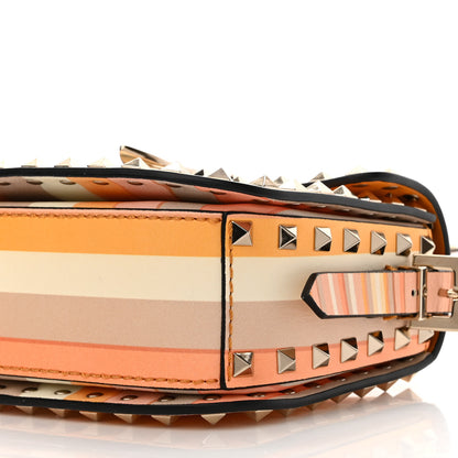 Valentino Garavani Vitello Native Couture 1975 Rockstud Crossbody Bag Mandarin Sorbet 8 of 8