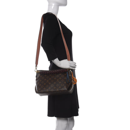 Louis Vuitton Monogram Beaubourg Hobo Mini Bordeaux Red Peach Safran Blue Jean Blue 2 of 11