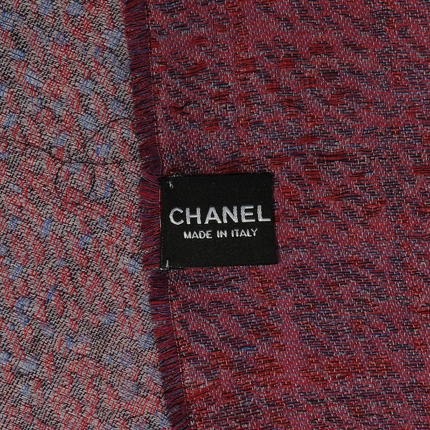 Chanel Cashmere Wool Silk CC Logo Scarf 53682 – FASHIONPHILE