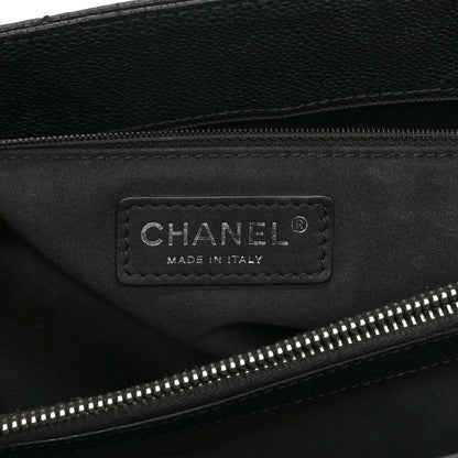 Chanel Caviar Quilted Grand Shopping Tote GST Black 6 of 10