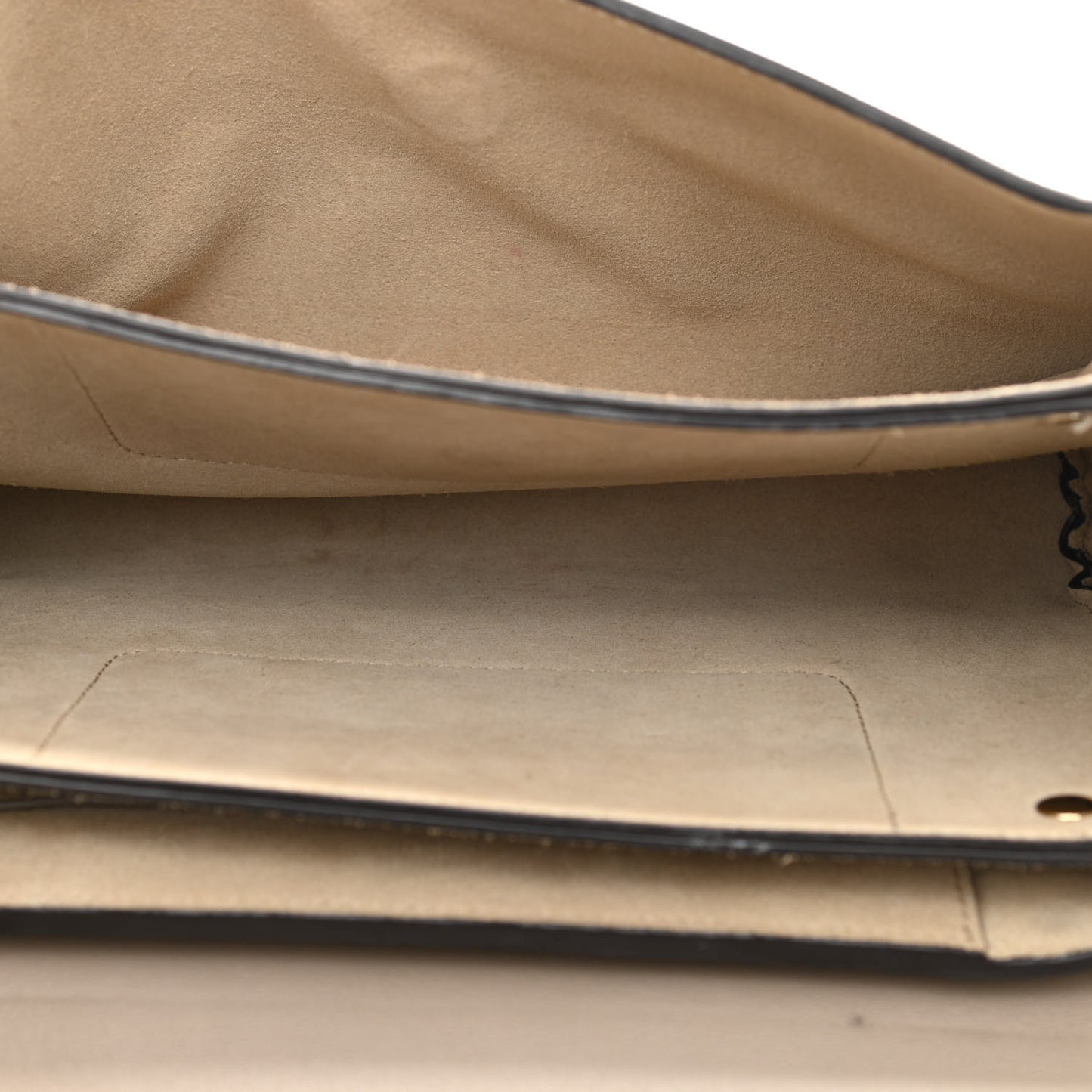 Suede Calfskin Small Faye Shoulder Bag Motty Grey