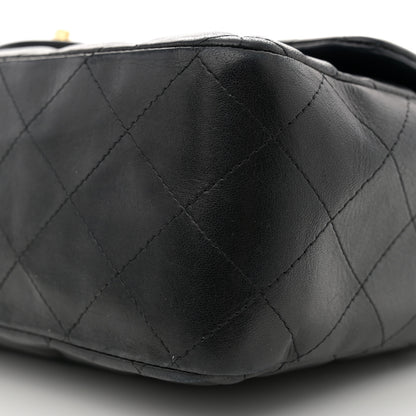 Chanel Lambskin Quilted Jumbo Single Flap Black 10 of 15