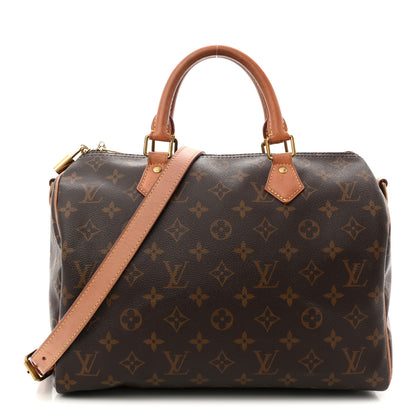 Louis Vuitton Monogram Speedy Bandouliere 30 1 of 27