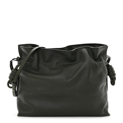Loewe Calfskin Flamenco Knot Clutch Vintage Khaki 1 of 10
