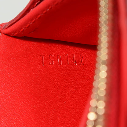 Louis Vuitton Vernis Sarah Wallet Rouge Grenadine 7 of 7