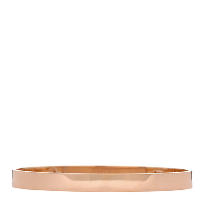 Hermes 18K Rose Gold PM Collier De Chien Bracelet LG 2 of 3