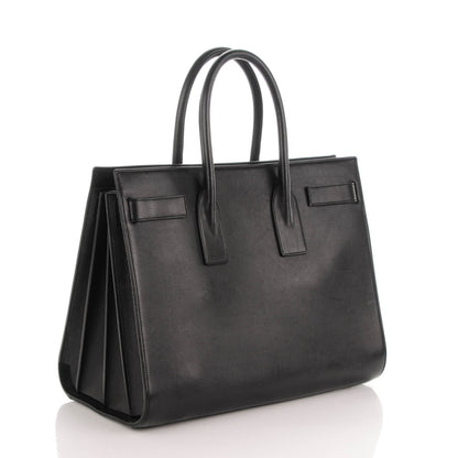 Saint Laurent Calfskin Large Sac De Jour Carryall Black 3 of 7