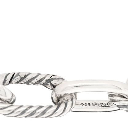 David Yurman Sterling Silver 18K Yellow Gold 11mm Madison Chain Bracelet 3 of 3