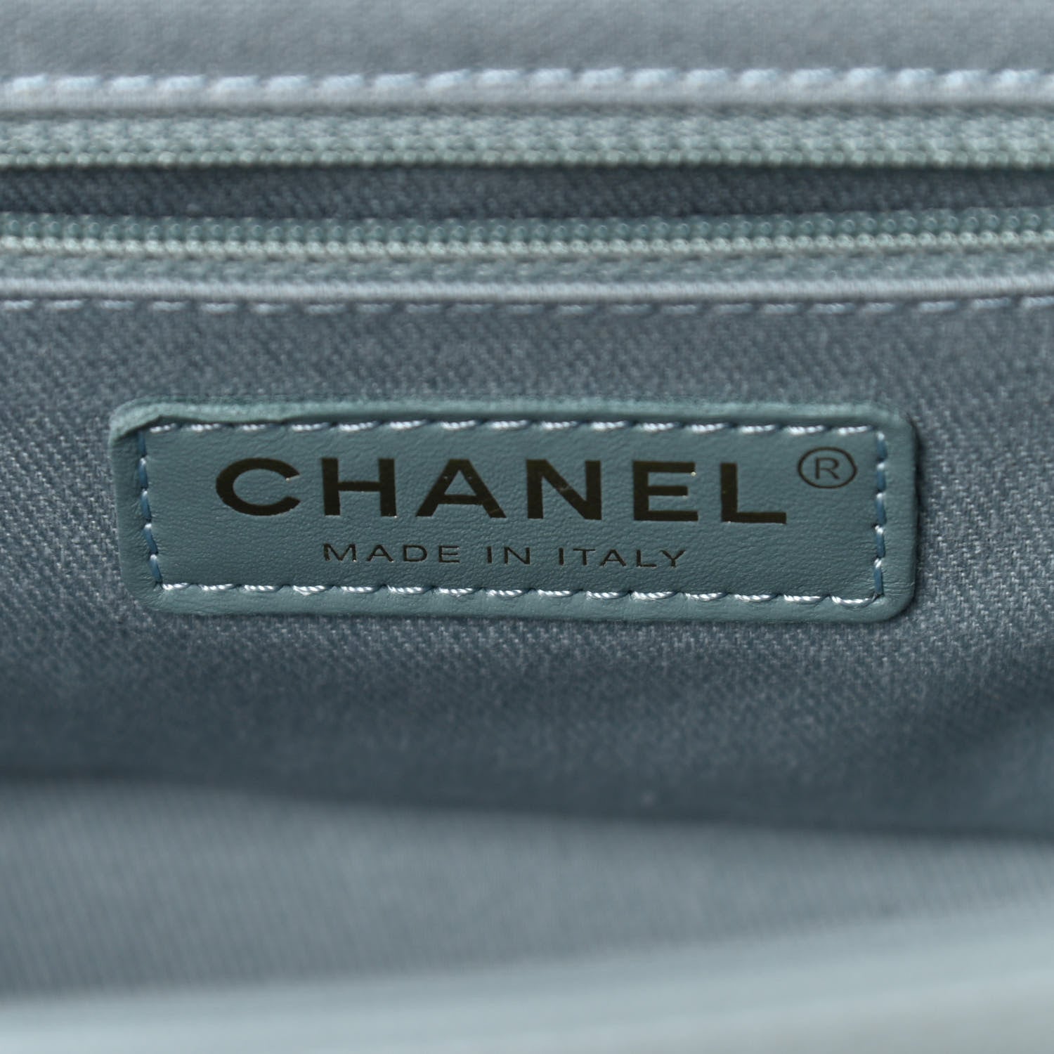 Chanel Caviar Quilted Small Business Affinity Flap Light Blue 6 of 11