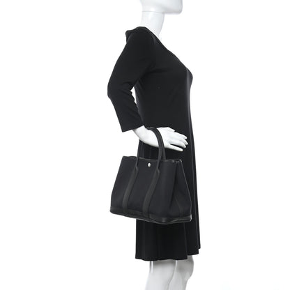 Hermes Toile Militaire Negonda Garden Party 30 TPM Black 2 of 10