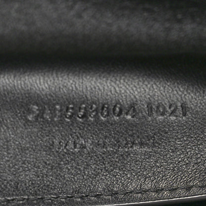 Saint Laurent Smooth Calfskin Suede Medium Reversible Monogram Kate Satchel Black 7 of 18