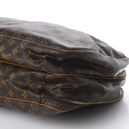 Louis Vuitton Monogram Alize 2 Compartment Luggage Travel Bag 6 of 9