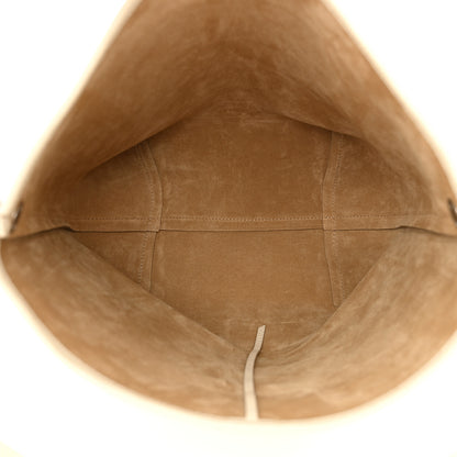 The Row Grained Calfskin Medium N/S Park Tote Ivory 5 of 11