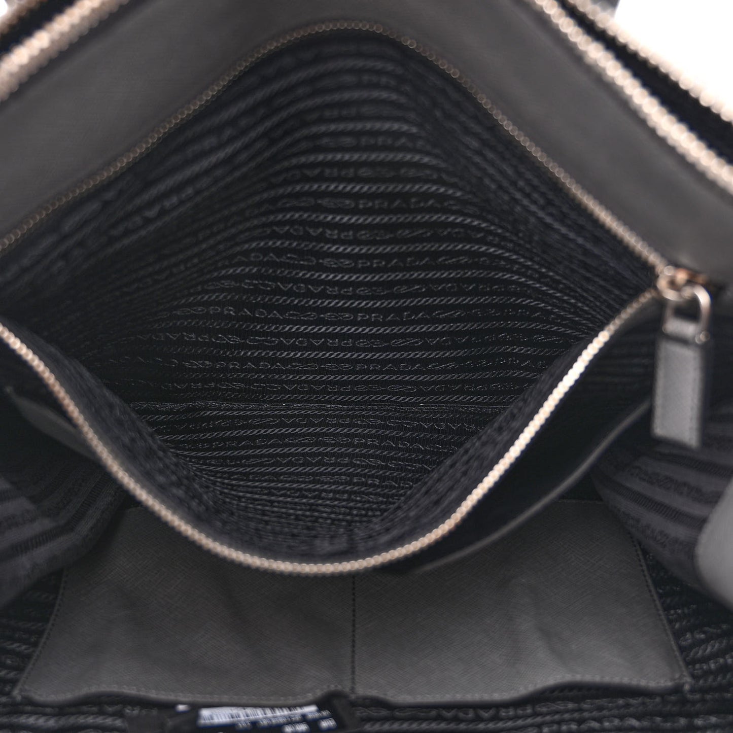 Saffiano Travel Shopping Tote Mercurio