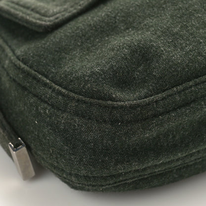Fendi Jersey Baguette Green 7 of 8