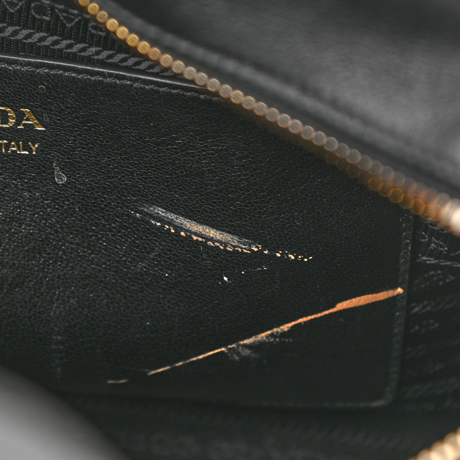 Prada Saffiano City Calfskin Esplanade Tote Black 9 of 11