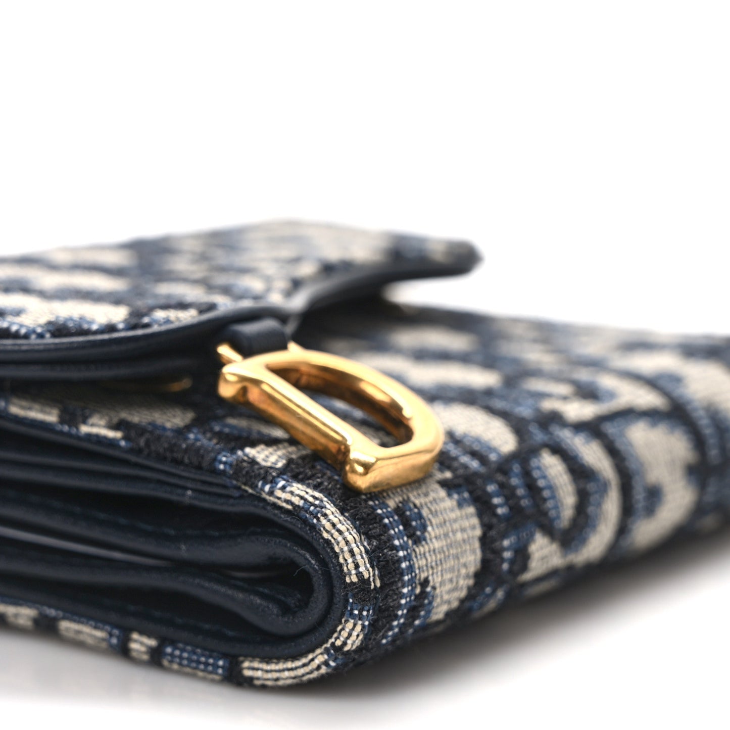 Saddle Lotus Wallet Blue