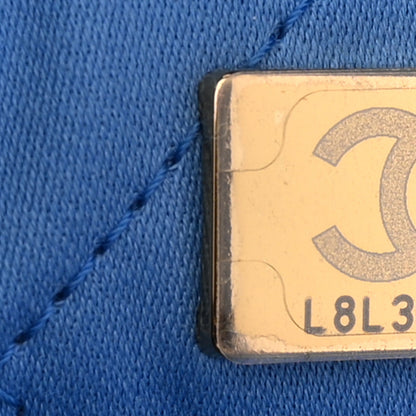 Chanel Shiny Calfskin Quilted Mini Chanel 22 Blue 7 of 10