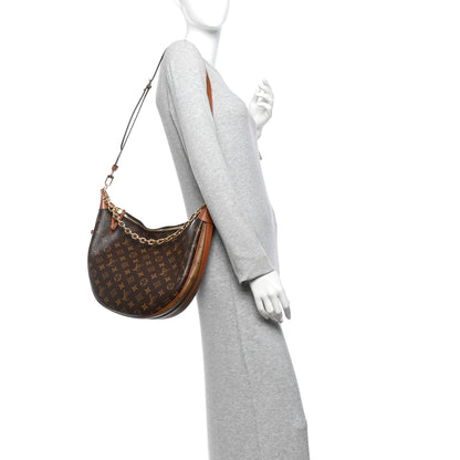 Louis Vuitton Reverse Monogram Loop Hobo 2 of 10