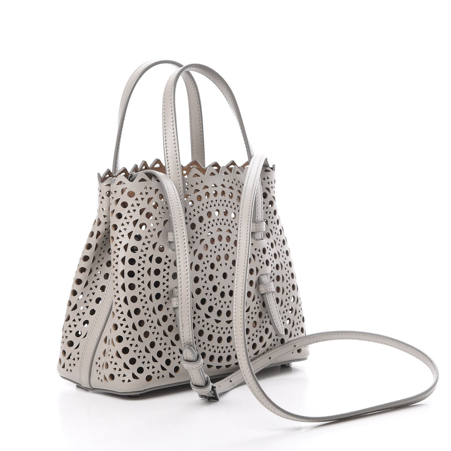 Calfskin Vienne Mina 25 Bag Perle