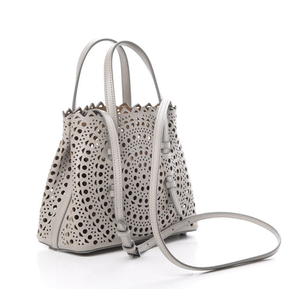 Alaia Calfskin Vienne Mina 25 Bag Perle 3 of 9
