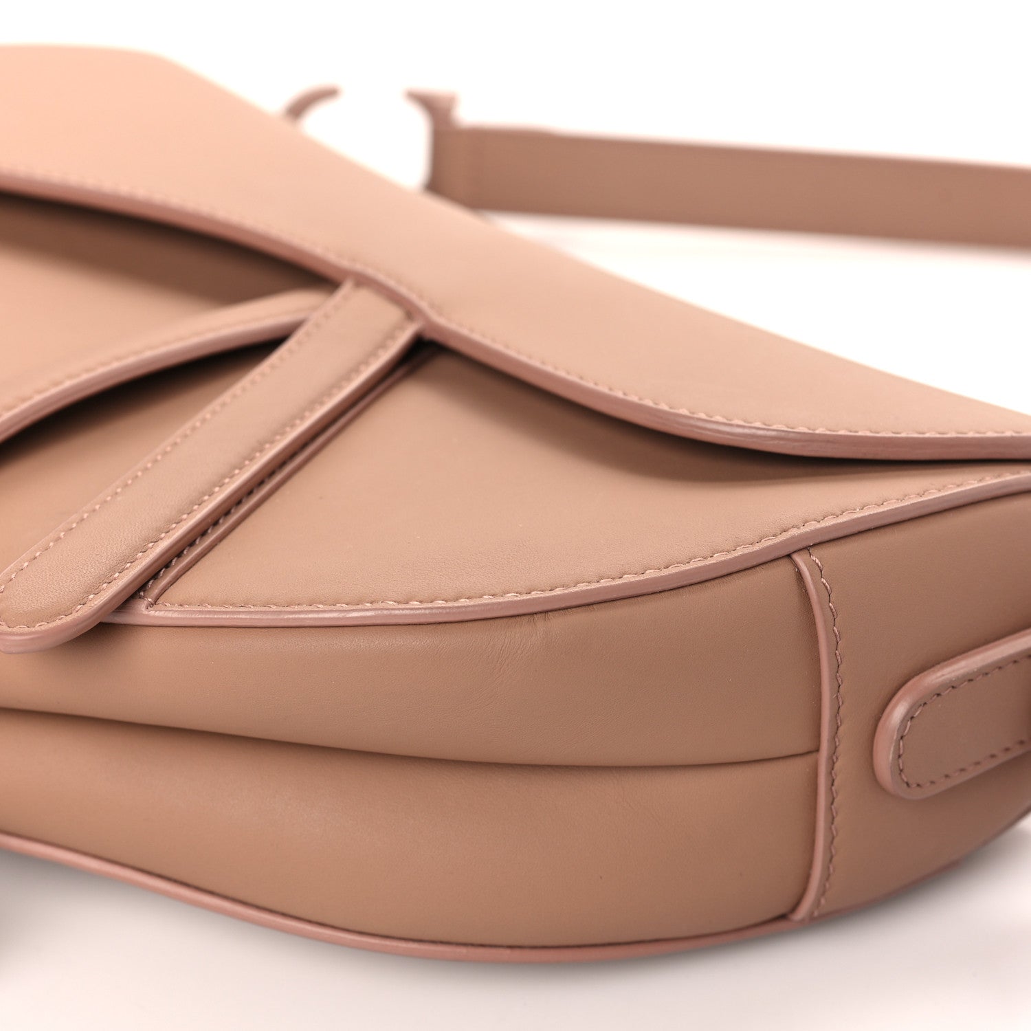 Christian Dior Ultra Matte Calfskin Saddle Bag Blush 9 of 11