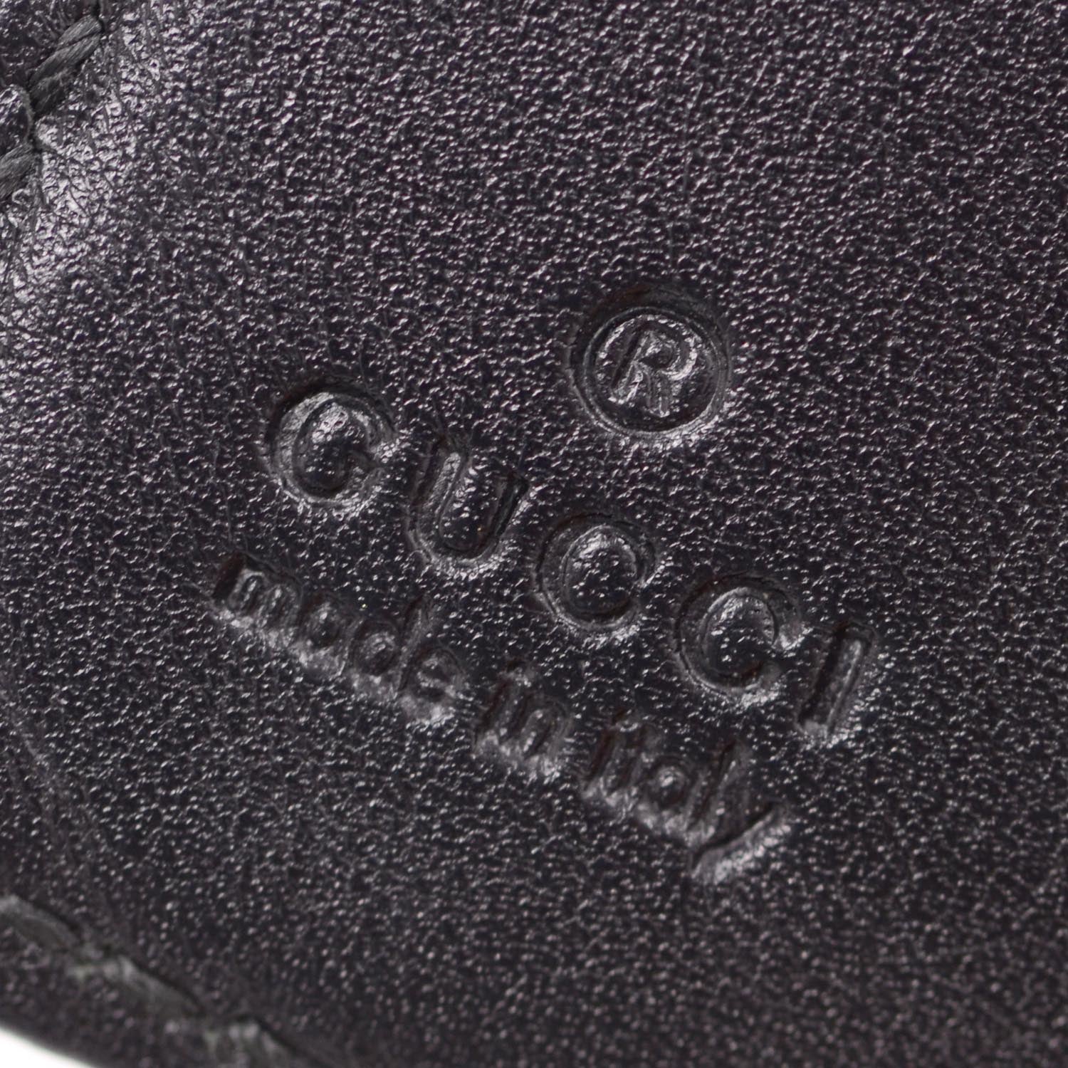 Gucci Microguccissima Mens Bi-Fold Wallet Black 7 of 8