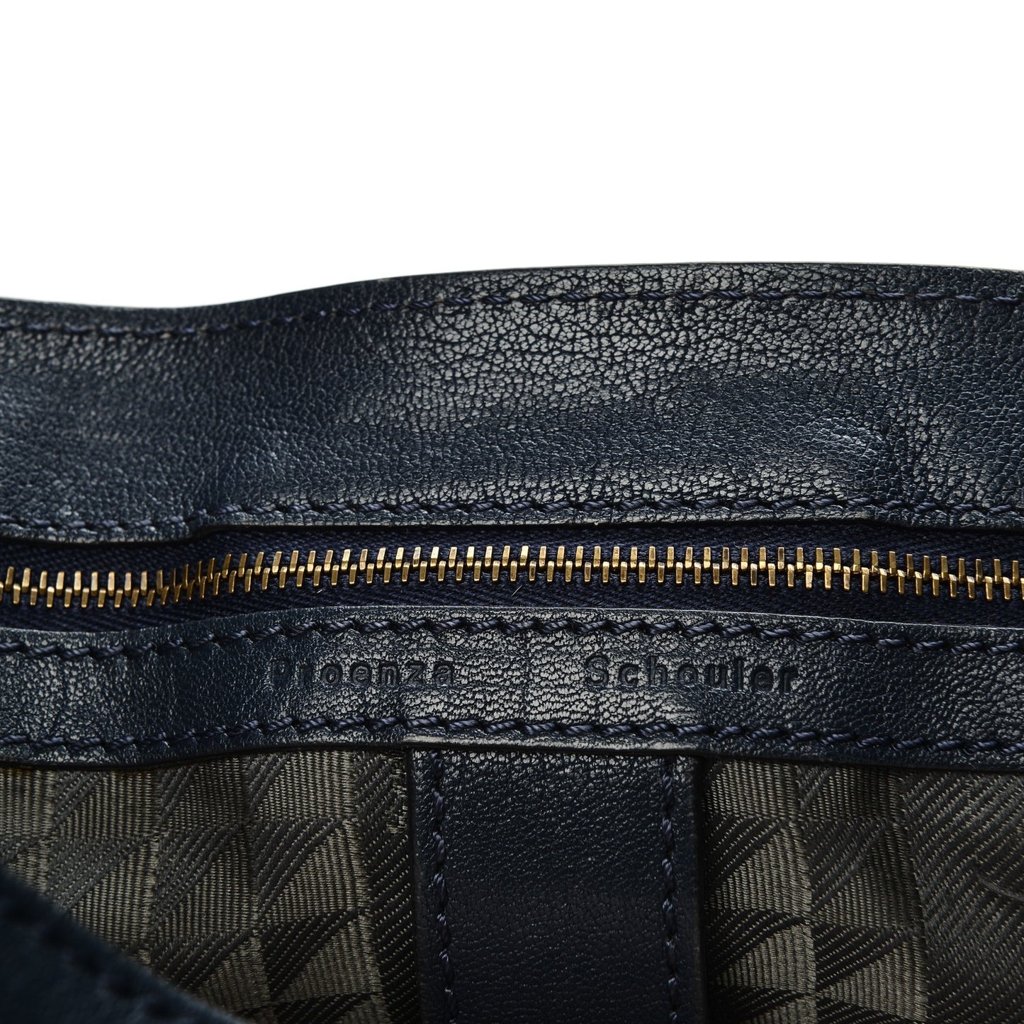 Lambskin PS1 Extra Large Satchel Indigo