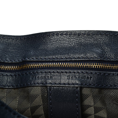 Proenza Schouler Lambskin PS1 Extra Large Satchel Indigo 6 of 9