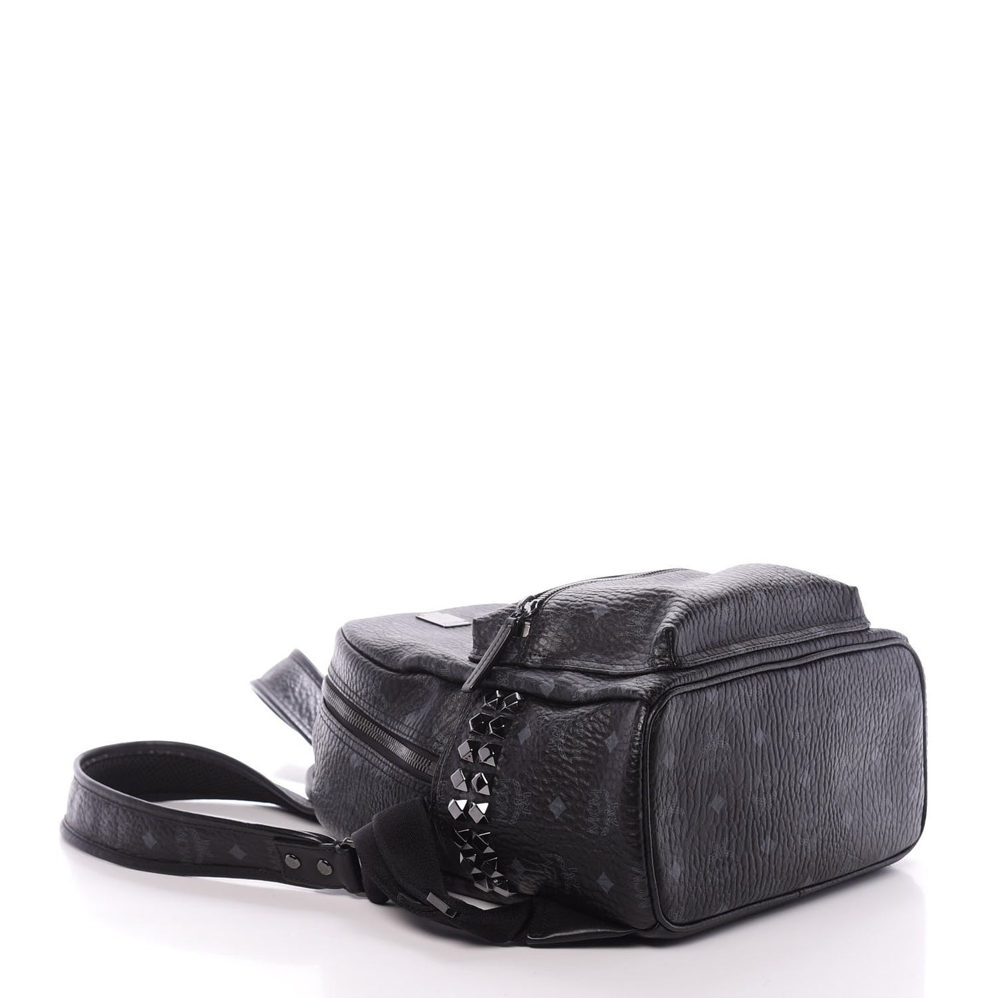 Visetos Small Side Stud Stark Backpack Black