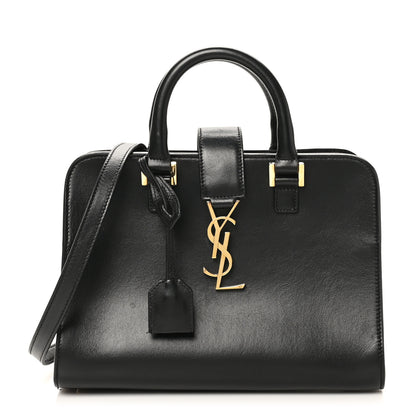 Saint Laurent Calfskin Monogram Baby Cabas Black 1 of 10