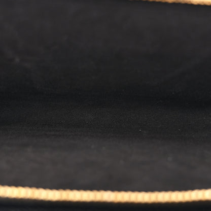 Christian Dior Grained Calfskin Caro Double Pouch Black 6 of 10