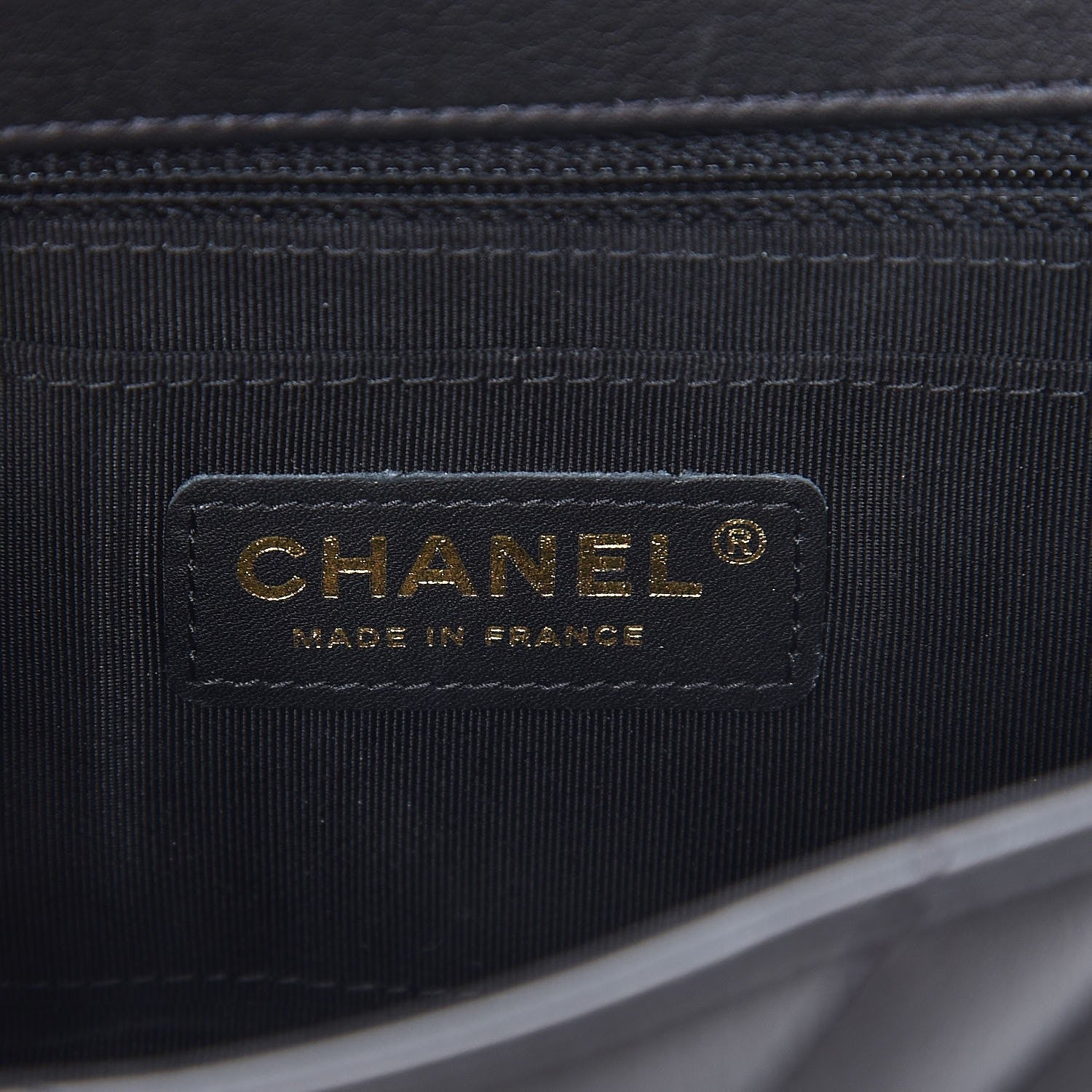 Chanel Calfskin Chevron Quilted Mini Statement Flap Black 6 of 8