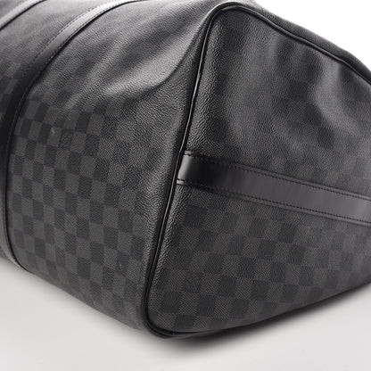 Louis Vuitton Damier Graphite Keepall Bandouliere 55 6 of 13