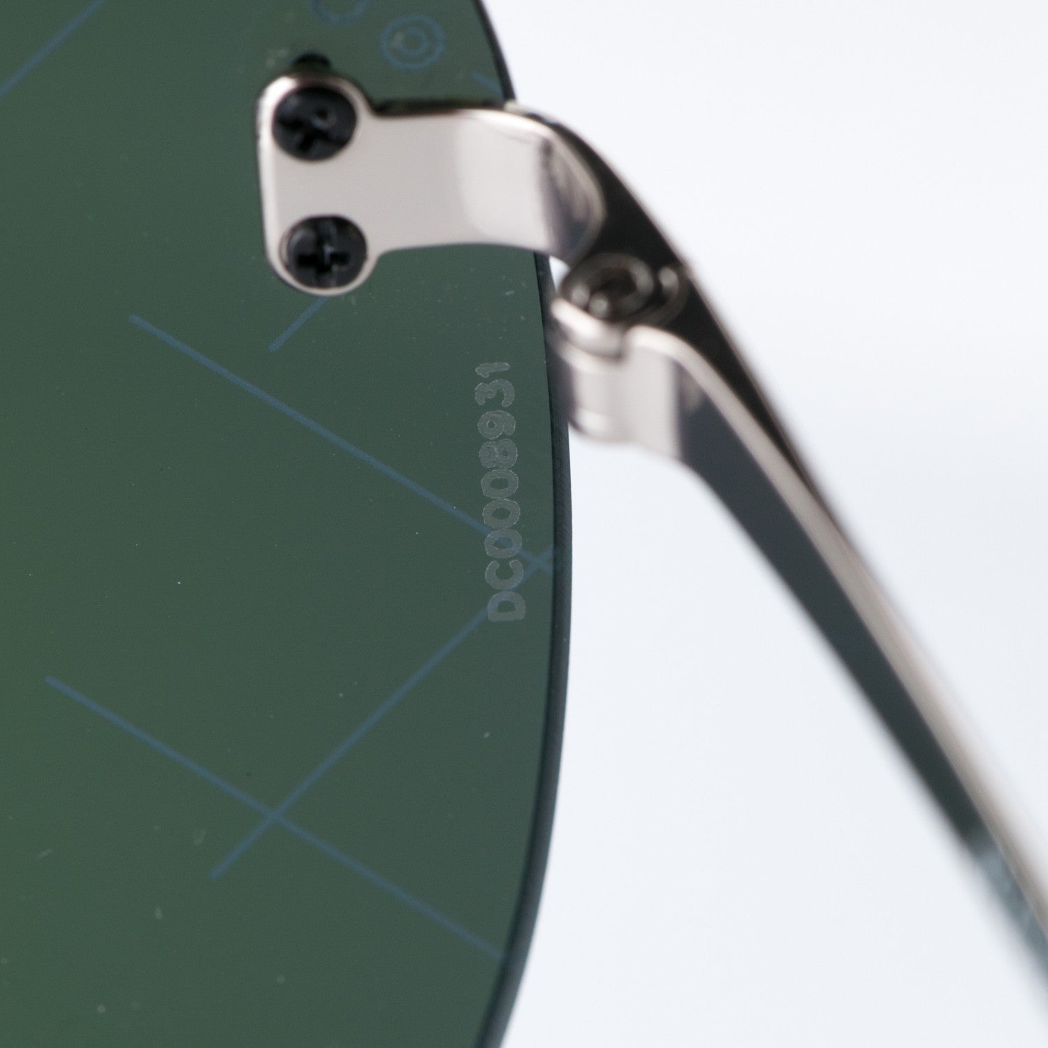 Chanel Shield Runway Sunglasses 4215 Silver Blue Mirror 9 of 10