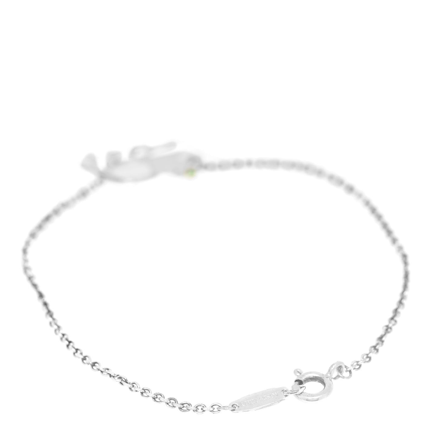 Sterling Silver Tsavorite Save the Wild Elephant Bracelet