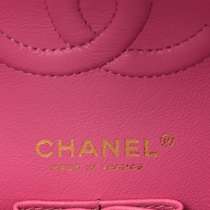 Chanel Caviar Quilted Medium Double Flap Pink 6 of 11