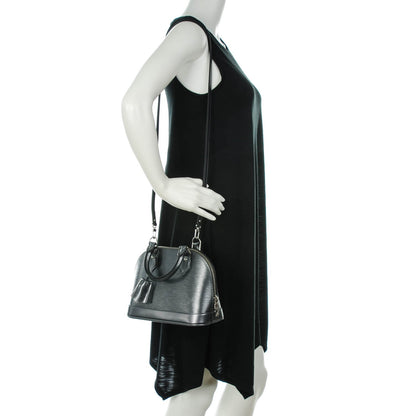 Louis Vuitton Epi Alma BB Anthracite Nacre 2 of 7