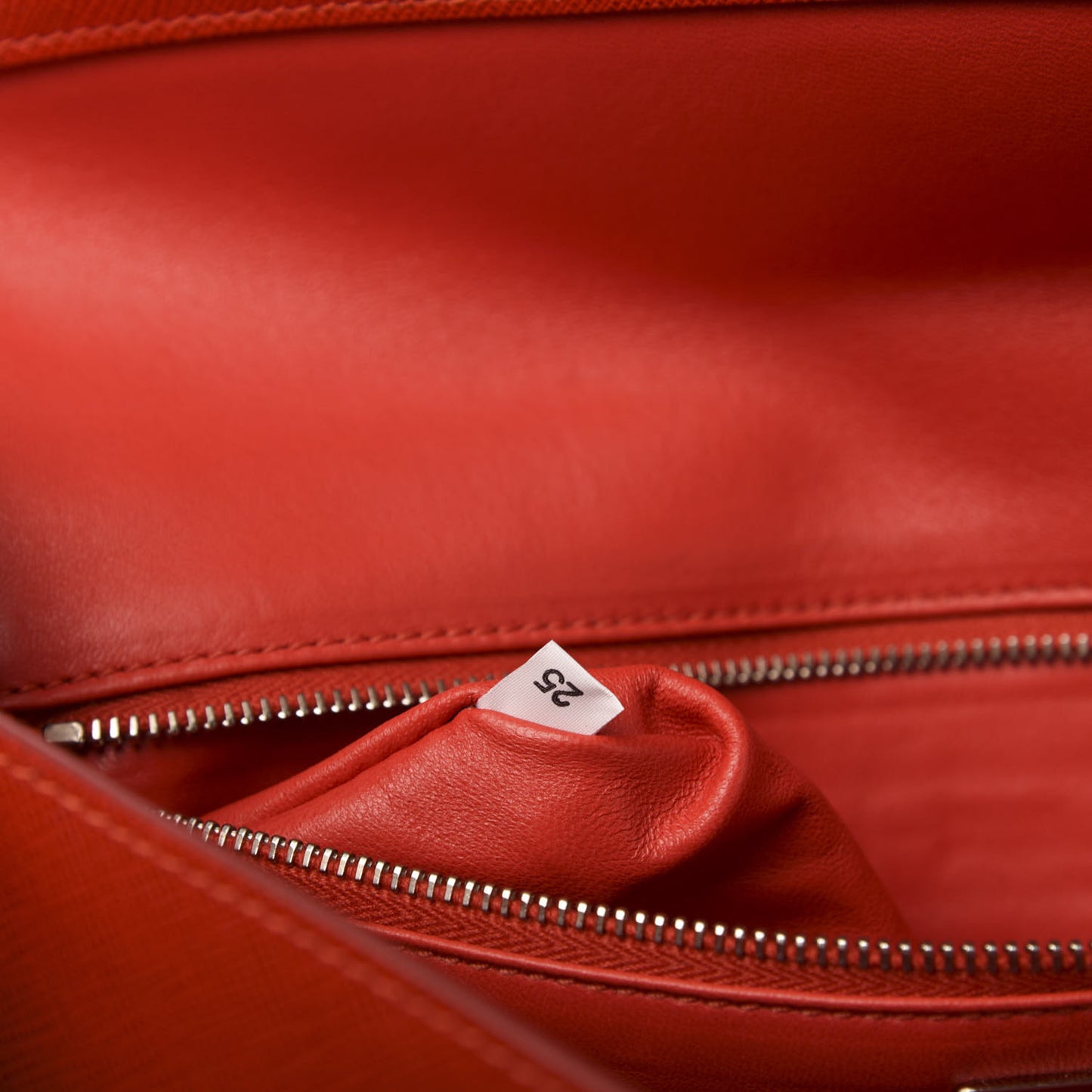 Saffiano Flap Clutch Lacca