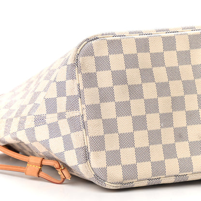 Louis Vuitton Damier Azur Neverfull MM 11 of 12