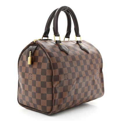 Louis Vuitton Damier Ebene Speedy 25 3 of 9