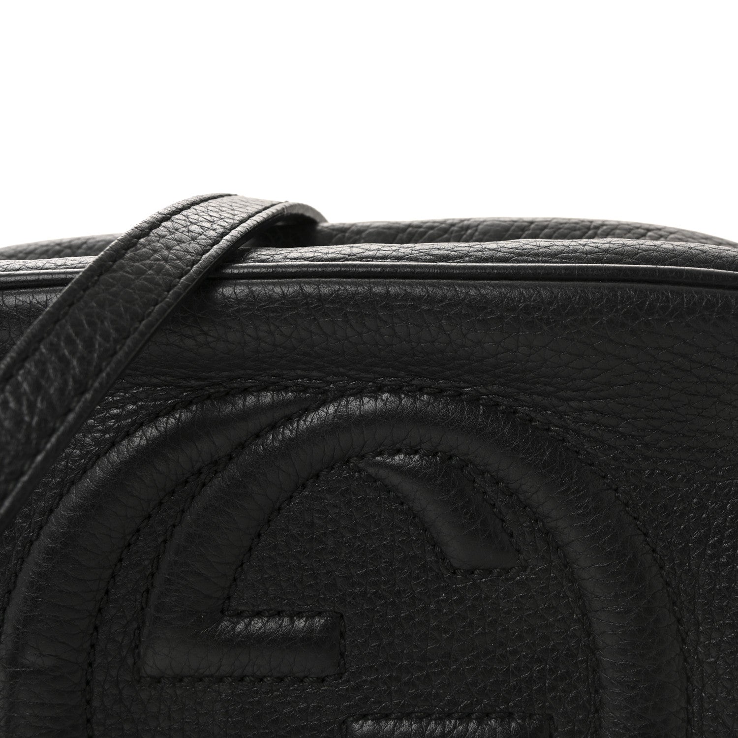 Gucci Pebbled Calfskin Small Soho Disco Bag Black 8 of 10