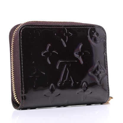 Louis Vuitton Vernis Zippy Coin Purse Wallet Amarante 3 of 8