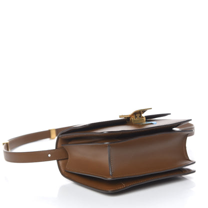 Celine Box Calfskin Small Classic Box Flap Bag Camel 4 of 10