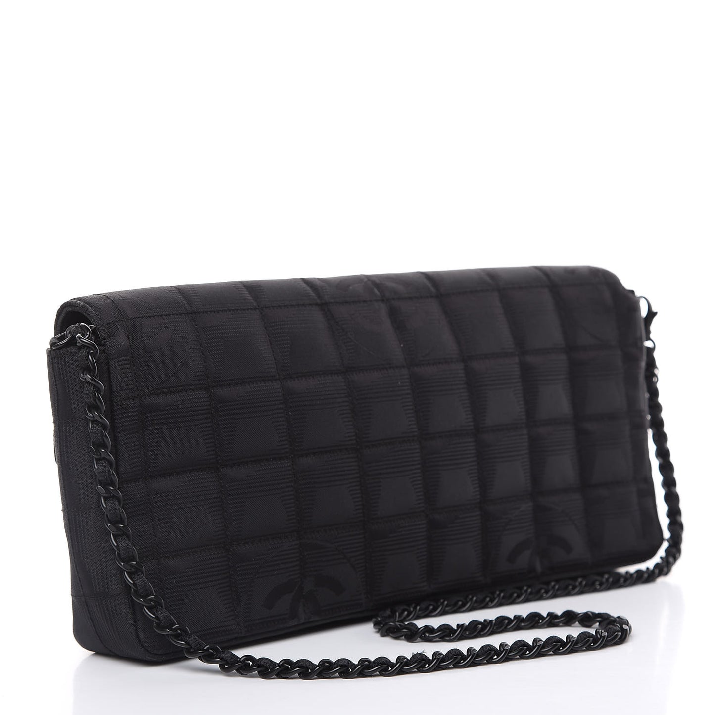 Nylon Travel East West Flap Black