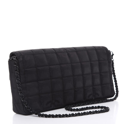 Chanel Nylon Travel East West Flap Black 3 of 14