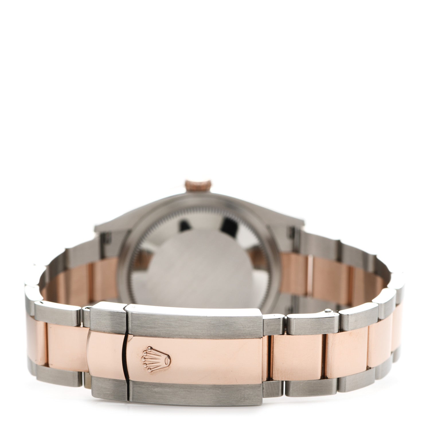 Rolex Stainless Steel 18K Everose Gold 36mm Oyster Perpetual Wimbledon Datejust Watch Slate 126231 3 of 5